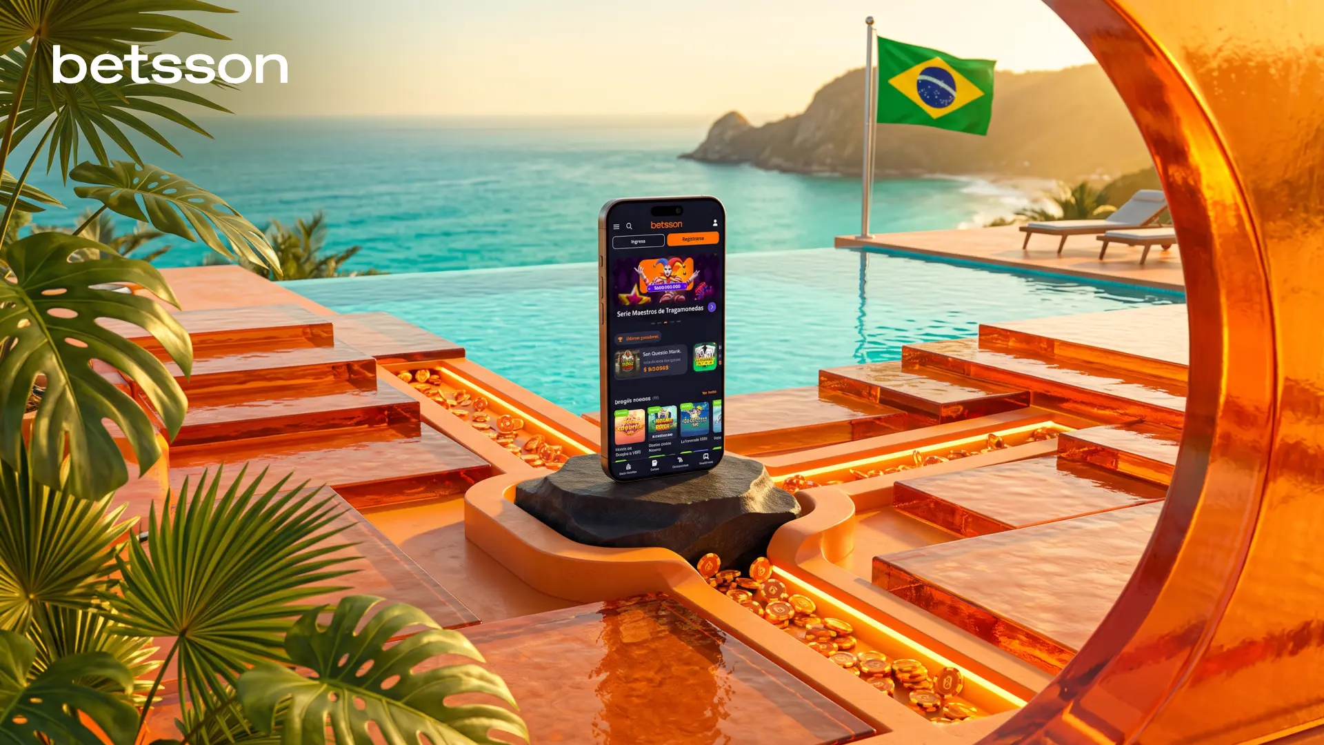 300 Cash Spins, 6 400+ jogos e suporte 24/7: a Betsson Brasil em números